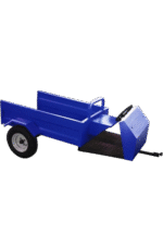 Direksiyonlu Çapa Makinesi Romörk