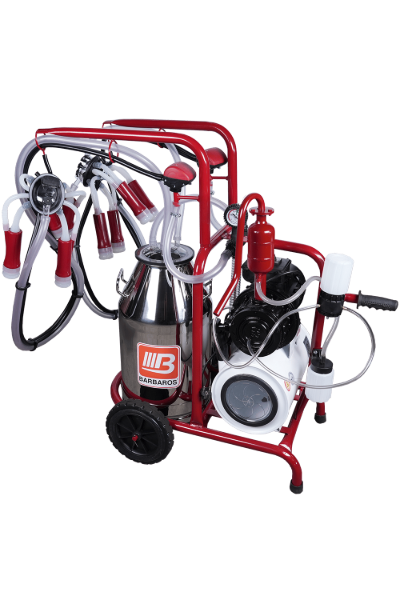 Çift Sağım Tek Güğüm İnek Sağım Makinesi Universal Model 85'lik