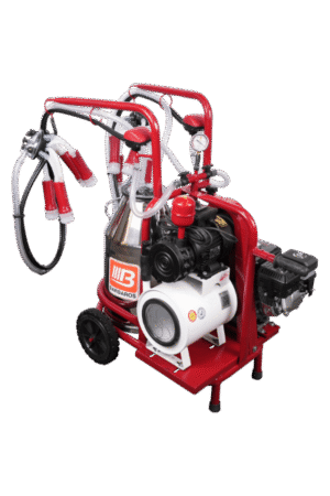 Çift Sağım Tek Güğüm İnek Sağım Makinesi (Benzin-Elektrik)