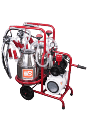 Çift Güğümlü Model Süt Sağma Makinesi